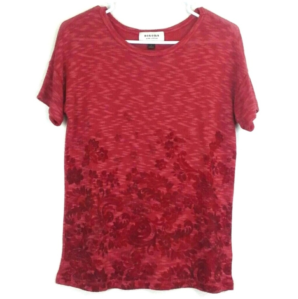 Sonoma Short Sleeve Top Size Small - Picture 1 of 4